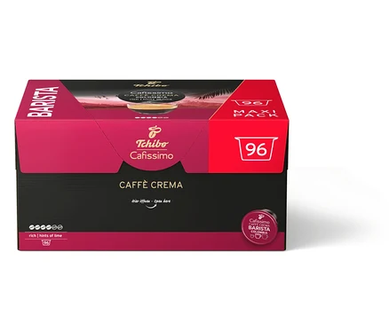 Bir paket Cafissimo BARISTA Caffè Crema Colombia - 96 kapsül.