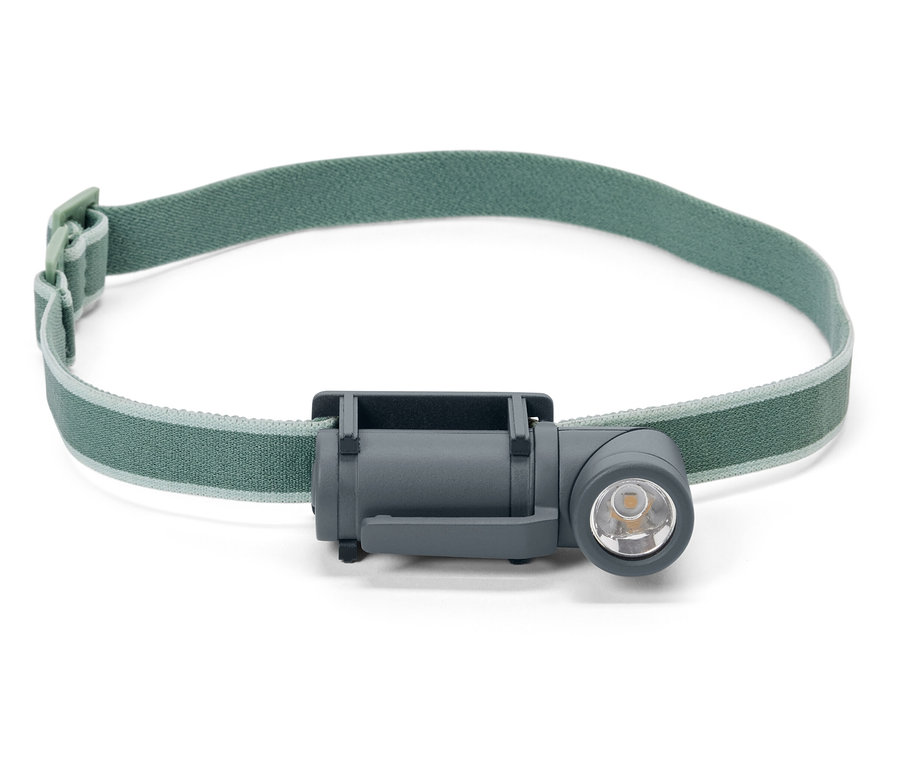 Zeytin yeşili kafa bantlı 2'si 1 arada LED çok fonksiyonlu lamba