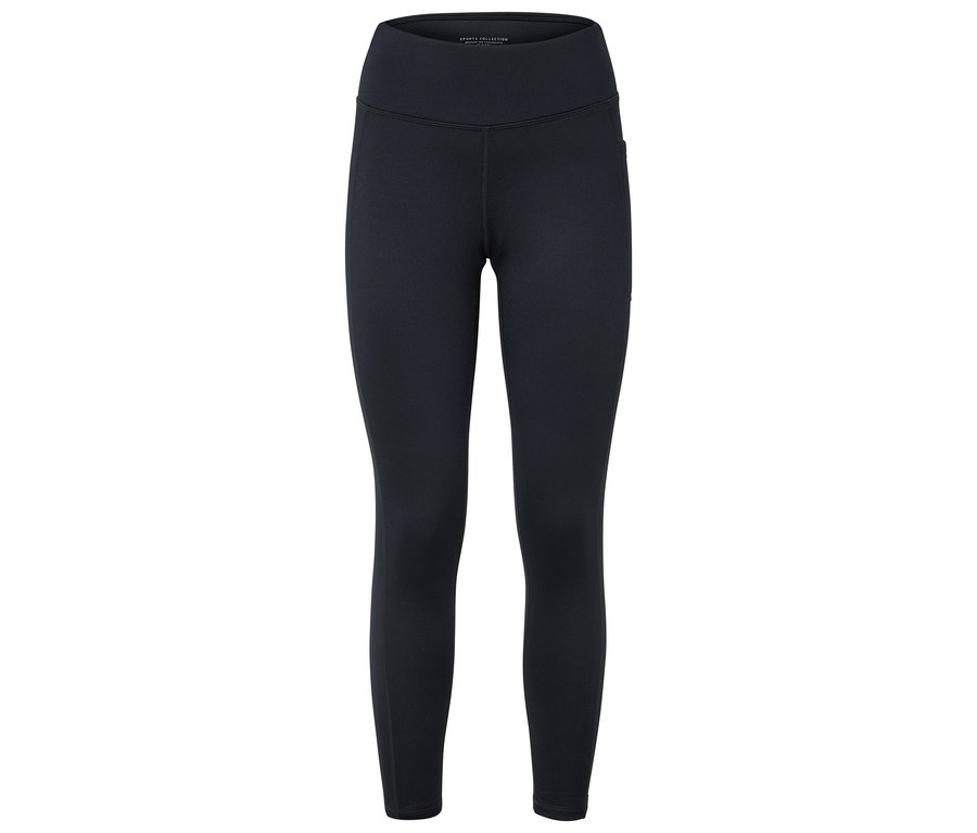 Beyaz arka planda siyah tayt.