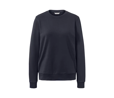 Lacivert Organik Pamuklu Sweatshirt,