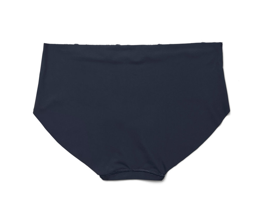 Beyaz arka planda lacivert renkli 2'li Magic Cut Külot.