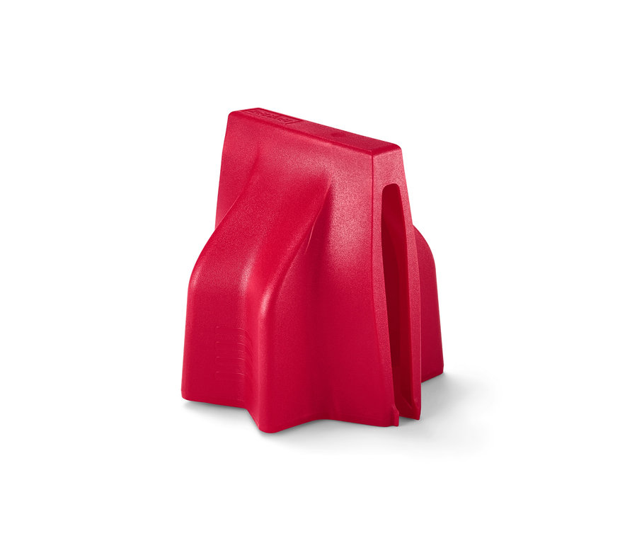 Kırmızı yıldız kurabiye kalıbı.