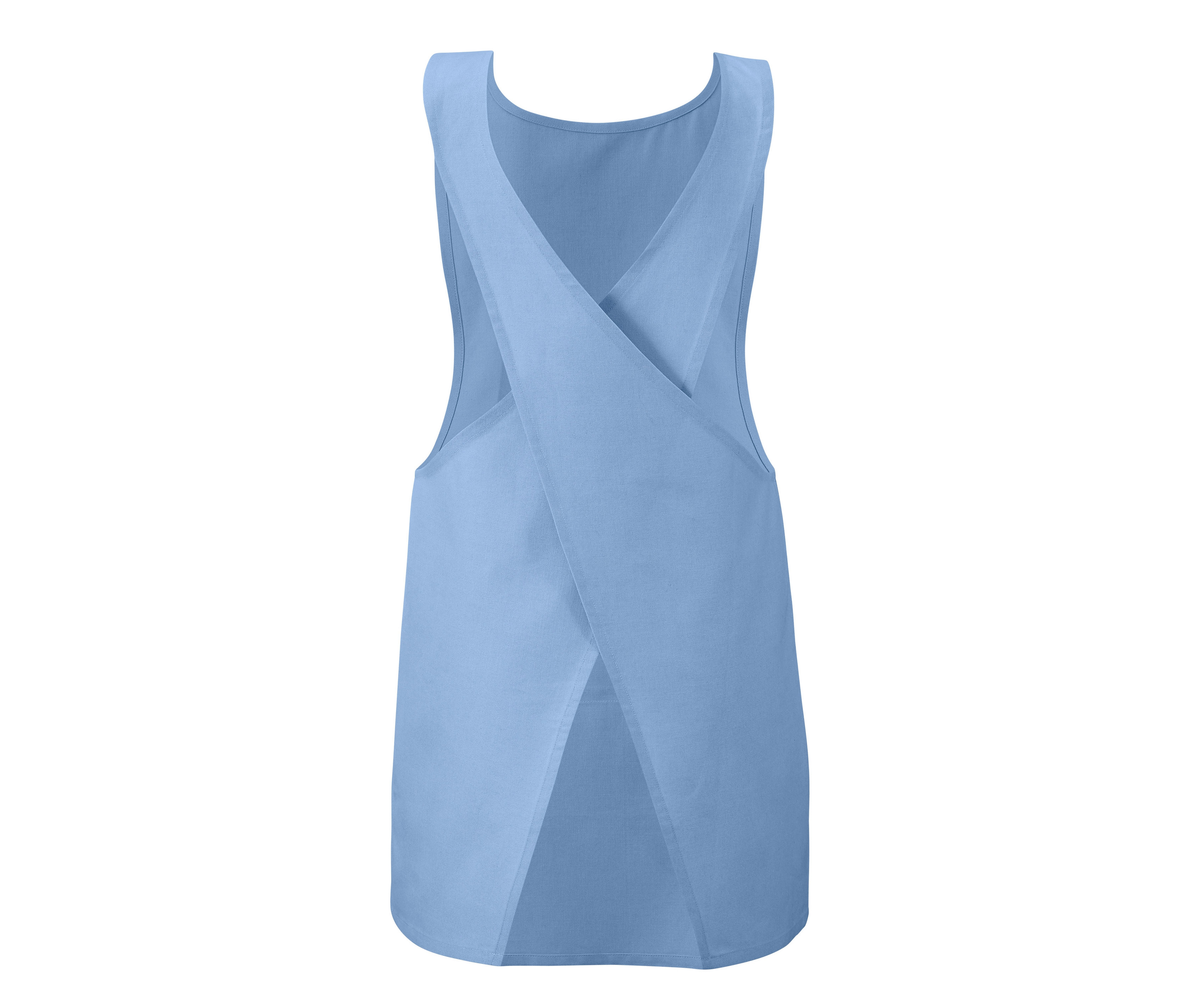 Mavi mutfak önlüğü.