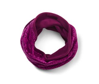 Tamamı bordo baskılı pembe
