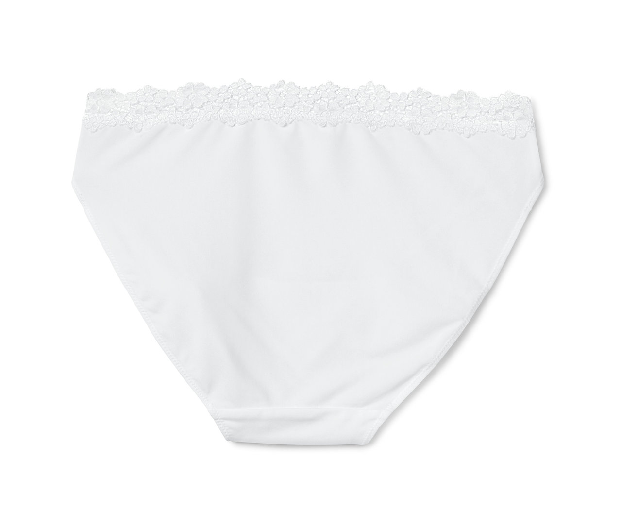 Dantelli beyaz slip külot.