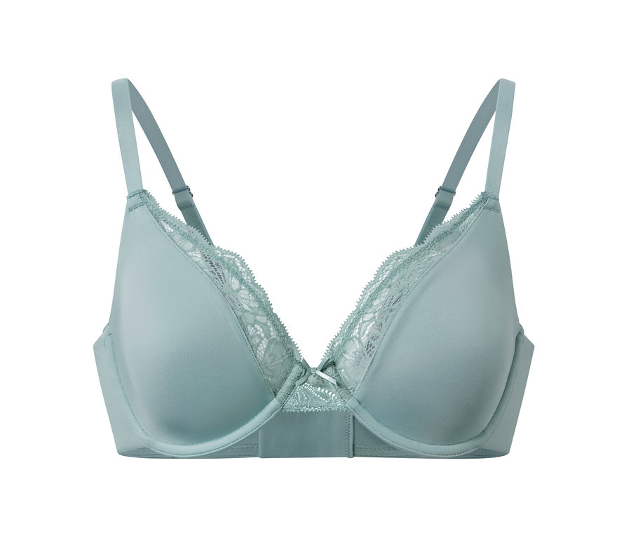 Deniz mavisi balenli sütyen.