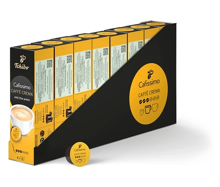 Cafissimo Caffè Crema Fine Aroma 80'li Kapsül paketi.