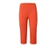 Turuncu renkli, 3/4 boy stretch pantolon.