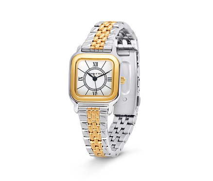 Paslanmaz Çelik İki Renk Kadın Saati