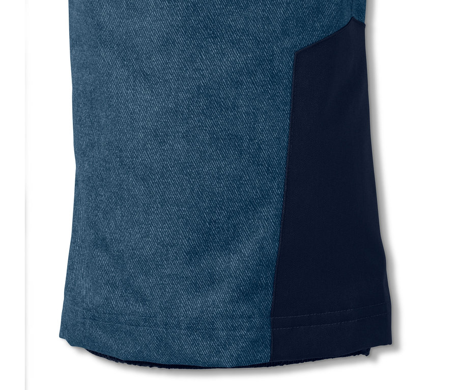 Jean görünümlü fashion kayak pantolonunun detayı.