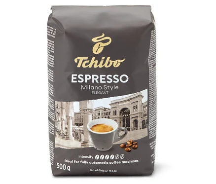 Bir paket Espresso Milano Style Çekirdek Kahve 500g.