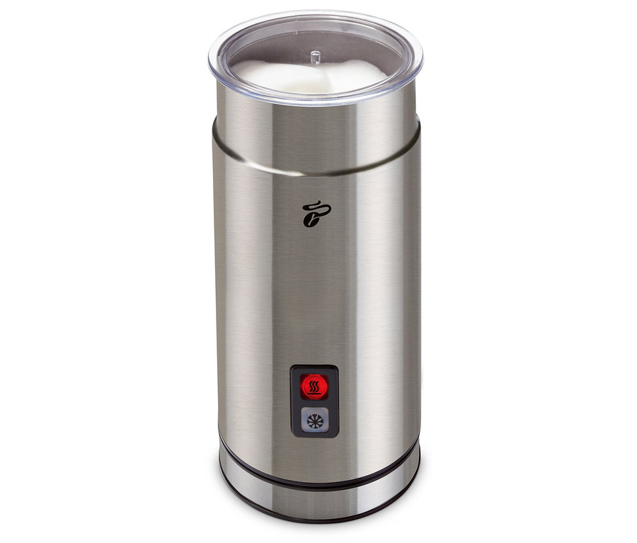 Paslanmaz çelik elektrikli süt köpürtücü.