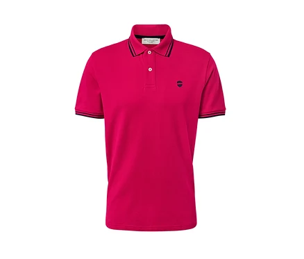Pembe Pike Polo Yaka Tişört,