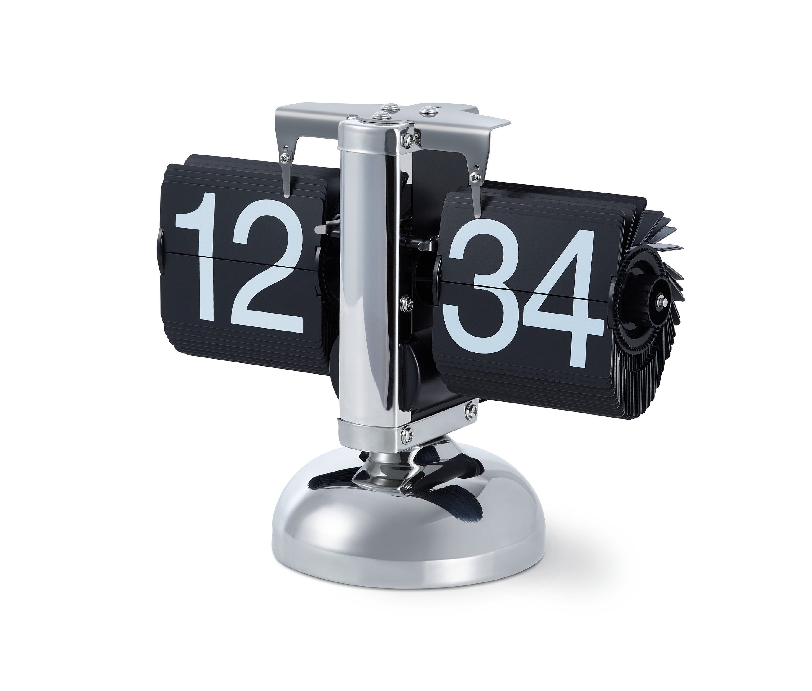 Retro Masa Saati üzerinde 12 ve 34 rakamları bulunuyor.