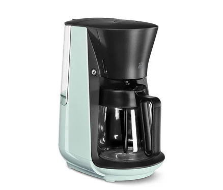 Açık yeşil »Let's Brew« Filtre Kahve Makinesi.