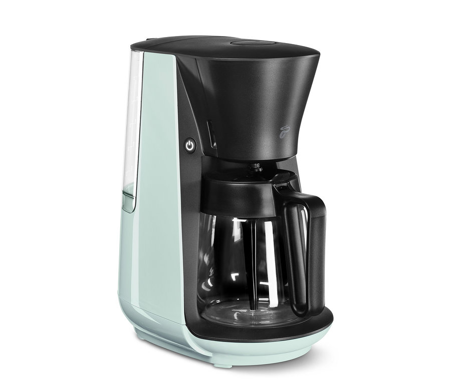 Açık yeşil »Let's Brew« Filtre Kahve Makinesi.