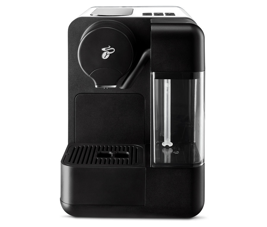 Siyah Cafissimo milk kahve makinesi.