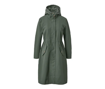 Haki renkli 2'si 1 Arada Outdoor Parka