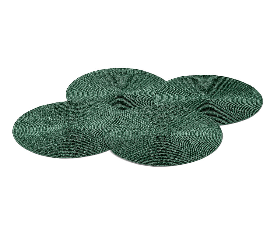 Dört adet yeşil Amerikan servisi.