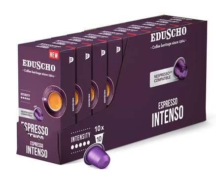 Eduscho Espresso Intenso kapsül paketi.
