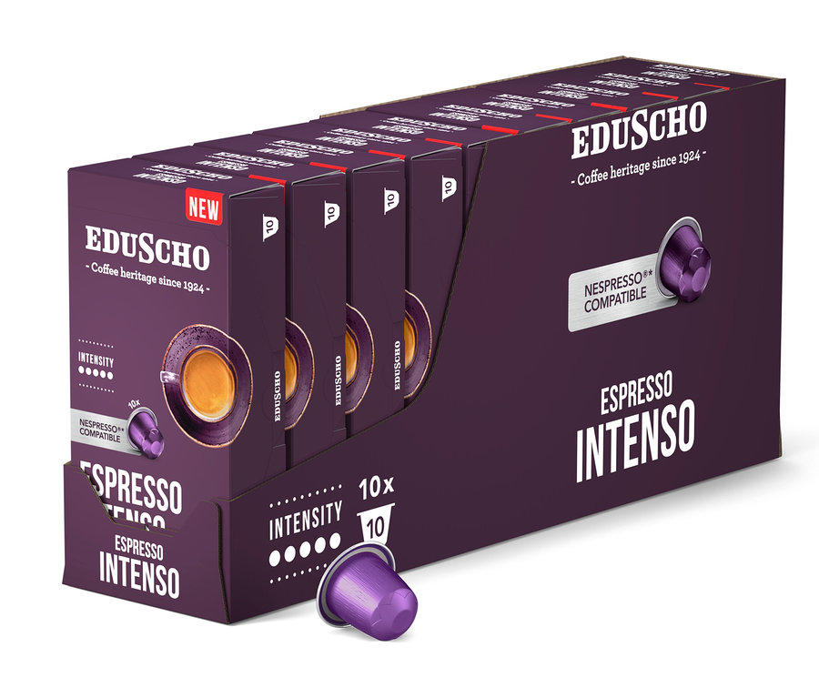 Eduscho Espresso Intenso kapsül paketi.