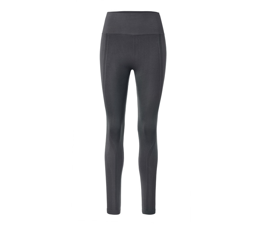 Gri Bodyforming Dikişsiz Tayt