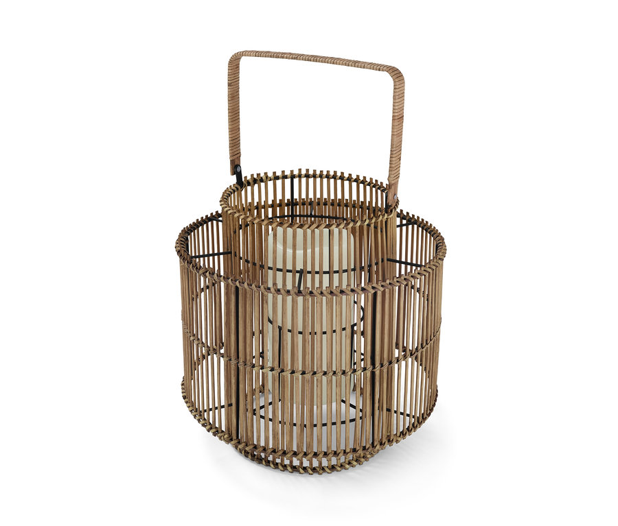 LED mumlu, rattan feneri