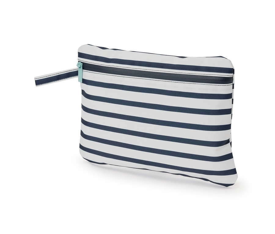 Çizgili Islak Eşya Çantası.