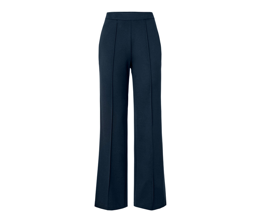 Lacivert biyeli jersey pantolon.