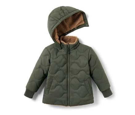 Çift Taraflı Çocuk Mont 