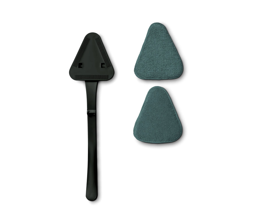 İki adet üçgen bezli Araba Ön Cam Temizleyici.