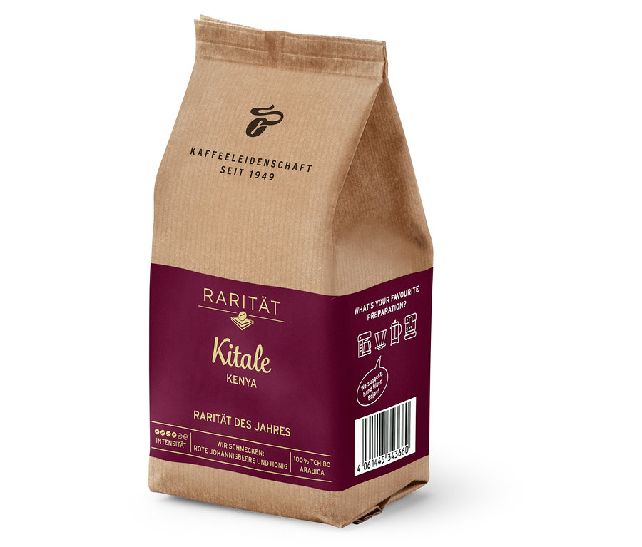 Rarität Kahve »Kitale Kenya« paketi.