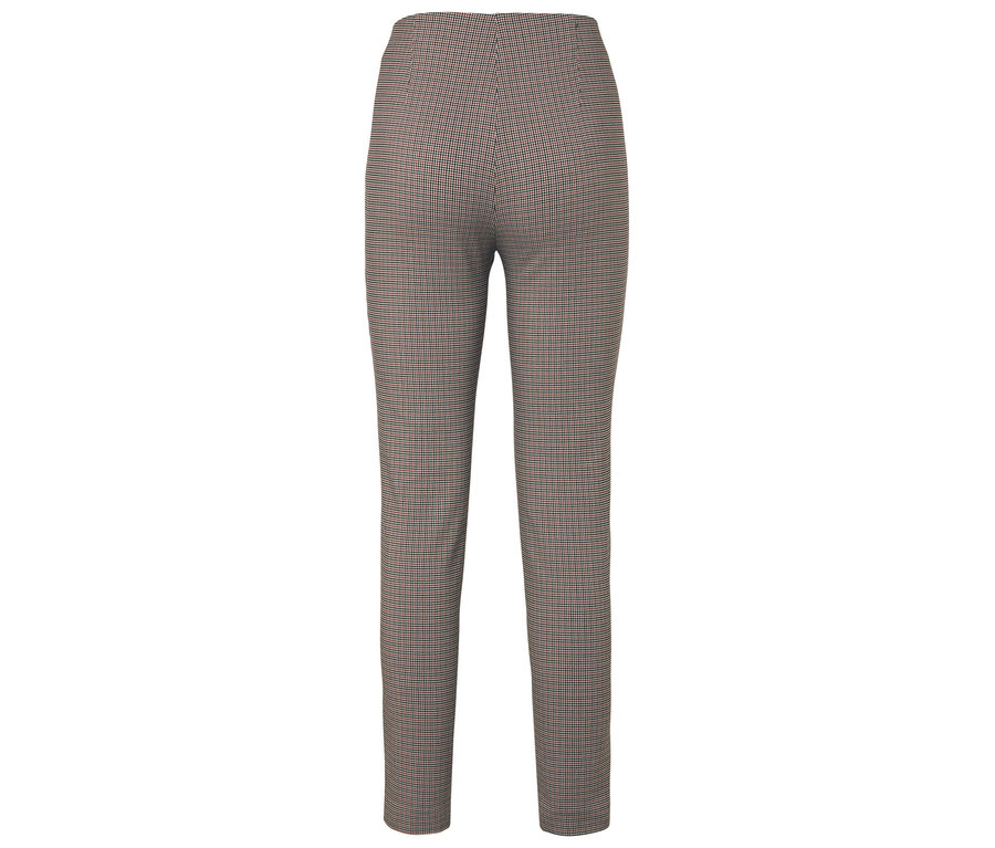 Kazayağı deseni olan pantolon.