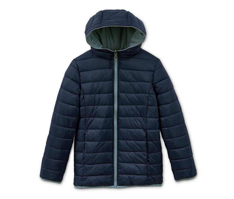 Mavi 2"si 1 Arada Softshell ve Kapitone Mont