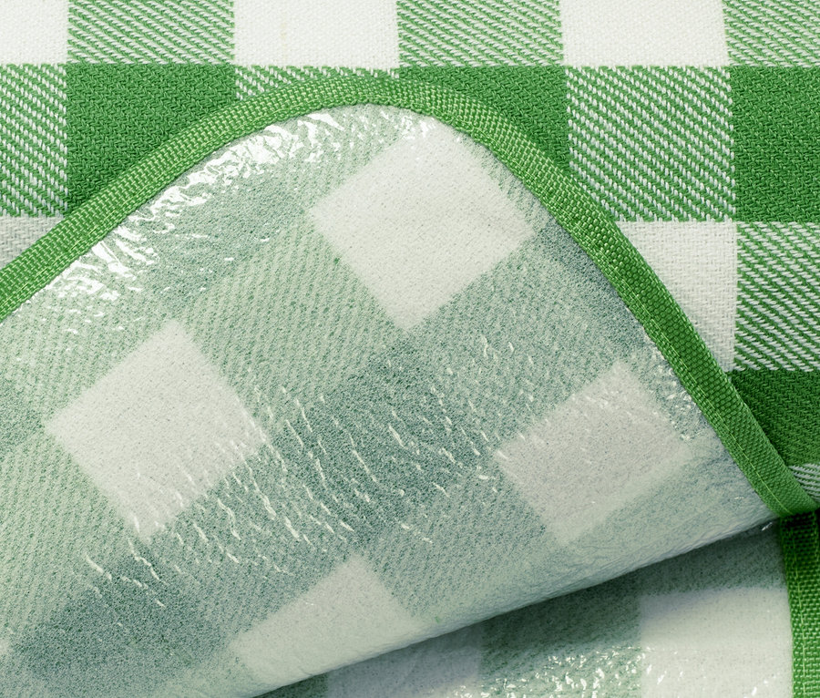 Kareli Piknik Örtüsü, XL'in detayı