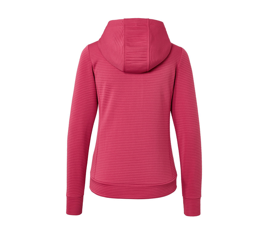 Kapüşonlu Ceket, Mürdüm renginin arka görünümü.