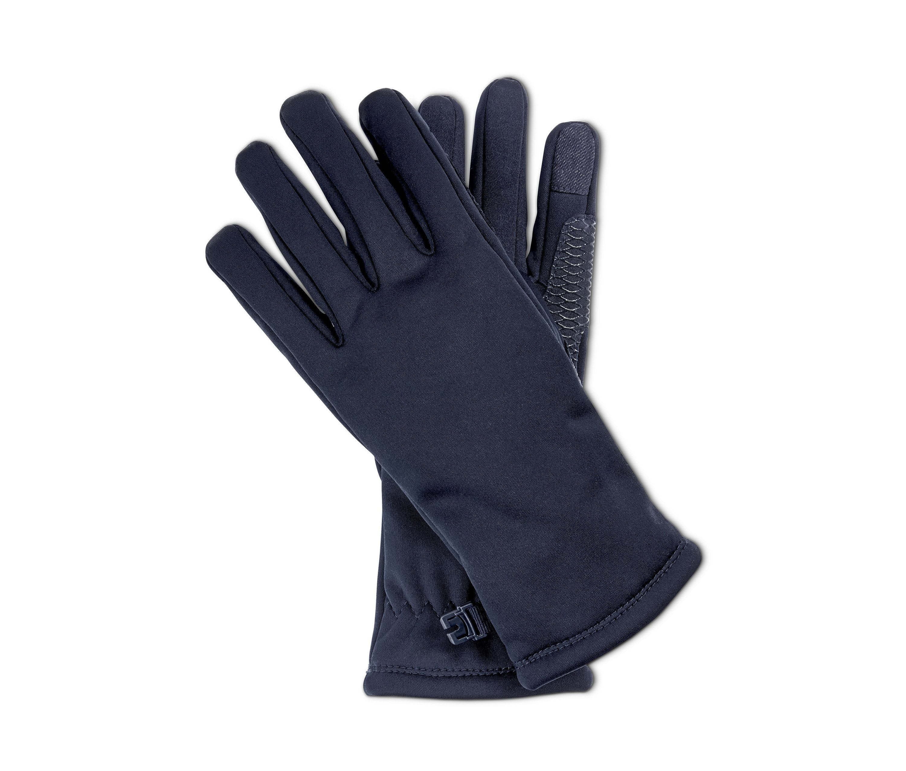 İki adet Softshell Eldiven üst üste duruyor.