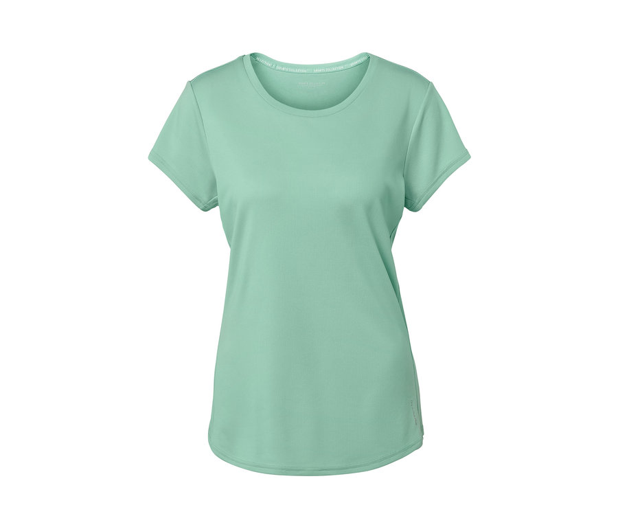 Yeşil spor tişörtü