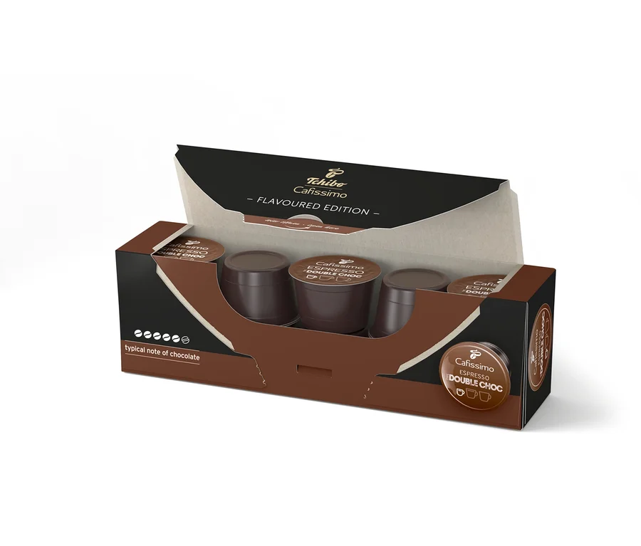 Cafissimo Flavoured Espresso Double Choc - 10 Kapsül Tchibo'dan