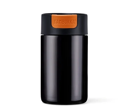 Siyah Kambukka To-Go Bardak, Black Chrome.
