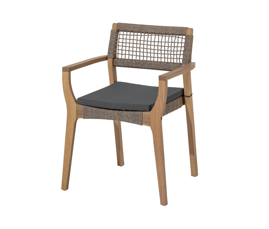 Üst Üste İstiflenebilir, Minderli Yemek Sandalyesi