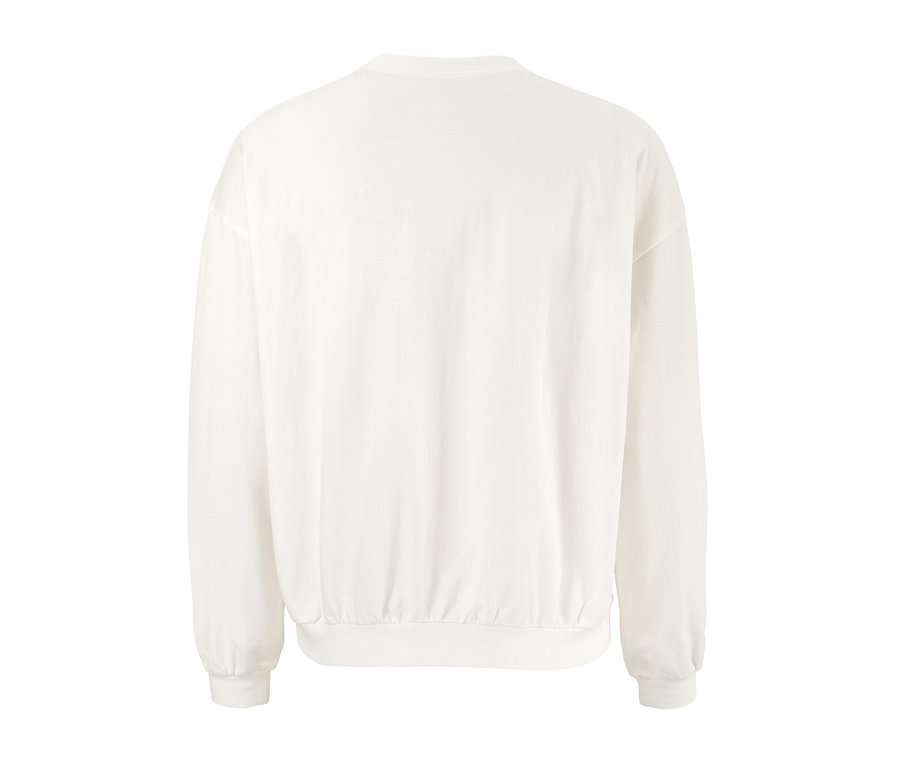 Nakışlı Sweatshirt'ün arkadan görünümü