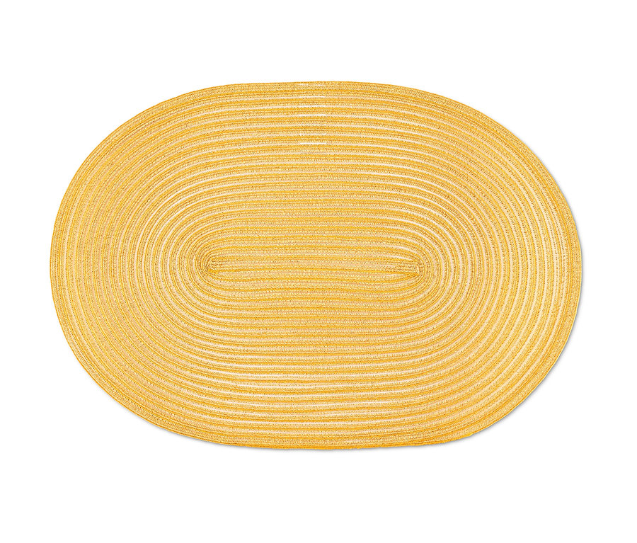 Tek bir sarı oval Amerikan servisi