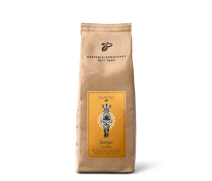 Bir paket Nadir "Isanya Zambia" kahve kutusu dahil - 500 g çekirdek kahve.