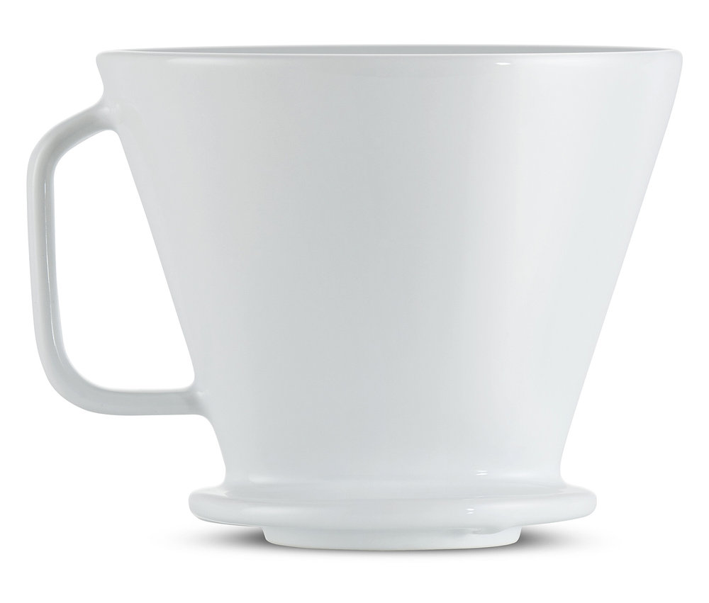 Beyaz, No. 4 filtre kahve aparatı