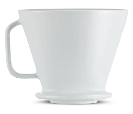 Beyaz, No. 4 filtre kahve aparatı