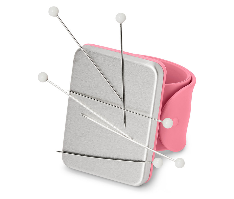 İğneli manyetik kol iğnelik Armnadelkissen.