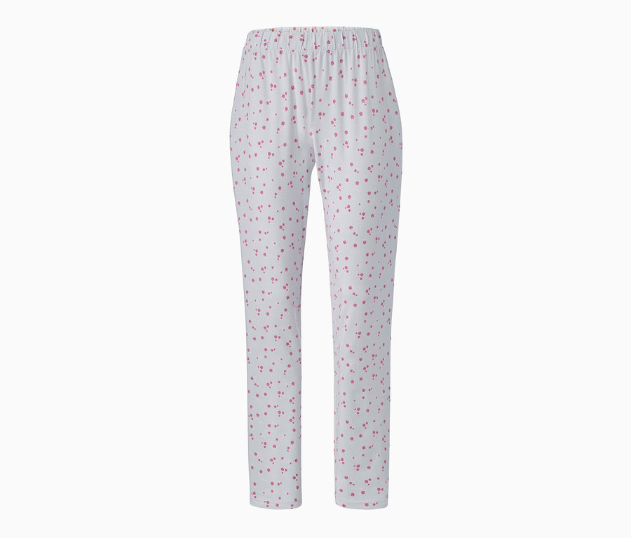 Çiçek desenli pijama altı.