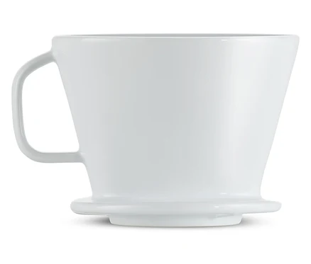 Weißer Kaffee Handfilter Gr. 2, weiß