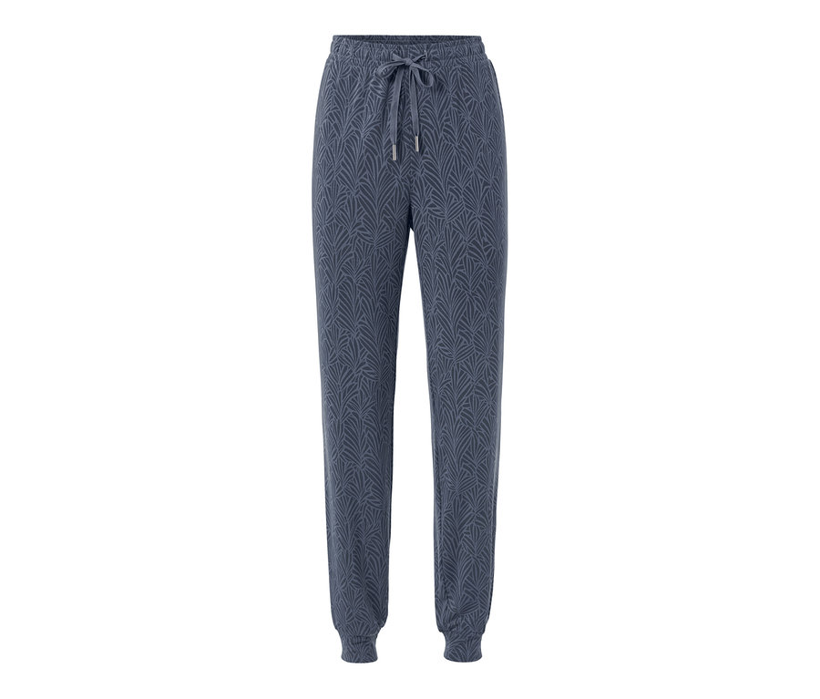 Desenli mavi pijama altı.